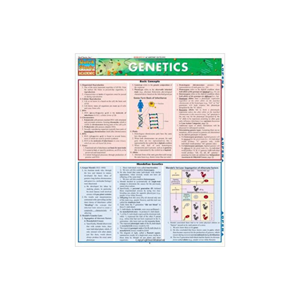 Barchart, Study Guide, Genetics
